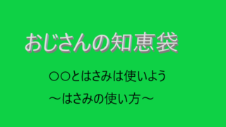 刈込みハサミ 両手はさみ の手入れ 噛み合わせ調整と刃先研磨 柄の修理補強 おじさんのやってみよう