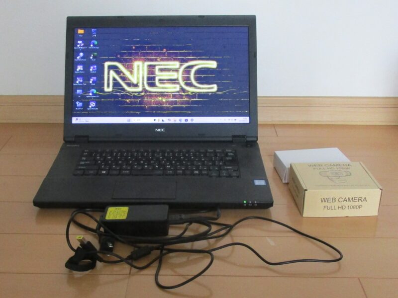 TEMUから購入した中古パソコンはNEC製の物が届いた 画像