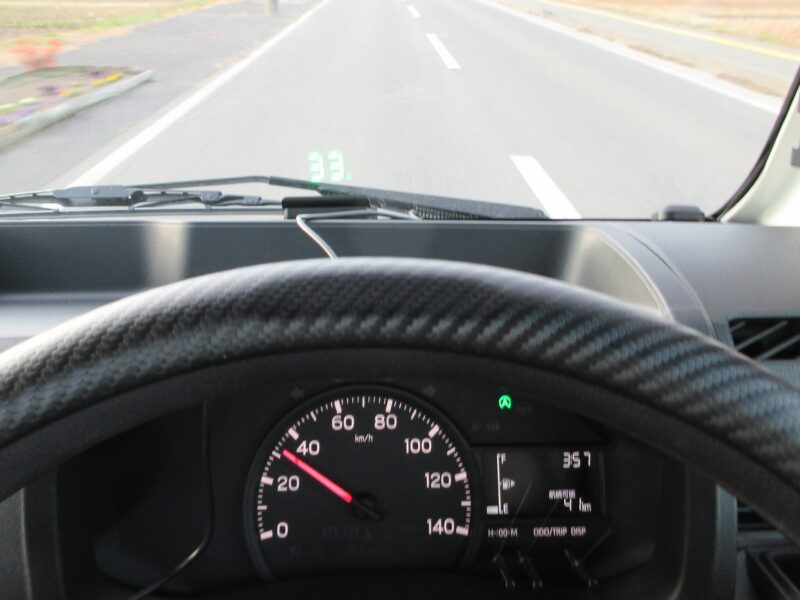 後付け可能なHUD(HED UP DISPLAY)の動作確認画像2